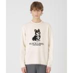 ショッピングブラックレーベル セーター ニット コーギーエンブロイダリーニット メンズ