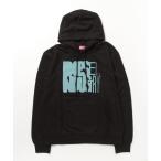 「DIESEL」 プルオーバーパーカー - ブラック メンズ