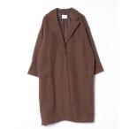 [hinari] Пальто Честерфилд SMALL Brown женский 