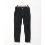 ショッピングアメリカンイーグル 「American Eagle」 デニムパンツ 2 ブラック レディース