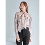 ニット セーター シアーカラーニットカーデプルオーバー レディース