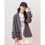 テーラードジャケット アウター テーラードリボンジャケット キッズ 子供服 女の子