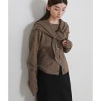 ニット セーター ニットスカーフセットカーディガン レディース