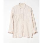 [studio CLIP] рубашка с длинным рукавом FREE бежевый женский 