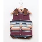 ショッピングダンガリー 「DENIM DUNGAREE」 「KIDS」ベスト 140 パープル キッズ