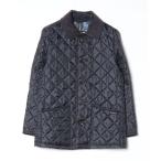「LAVENHAM」 キルティングコート S ネイビー レディース