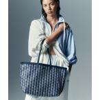 「LACOSTE」 トートバッグ FREE ネイビー レディース