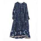 ショッピングセール価格 「Freada」 長袖ワンピース ONE SIZE ネイビー レディース