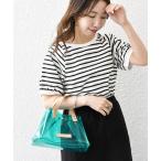 「SHIPS any」 半袖Tシャツ ONE SIZE ホワイト レディース