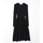 「CELFORD」 ニットワンピース 36 ブラック レディース