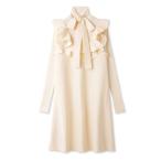 ショッピングファーファ 「FURFUR」 ニットワンピース ONE SIZE ホワイト レディース