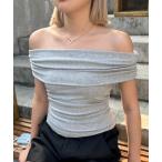 [BLONDEY] bare top FREE серый женский 