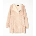 「rienda」 ノーカラーコート SMALL ベ�