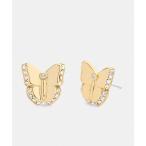 ピアス バタフライ スタッド ピアス レディース