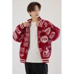 スタジャン グラフィティーニットスタジャン メンズ