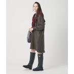 ショッピングコンビ ワンピース 「WEB限定」スウェット×ニット コンビワンピース ウォッシャブル