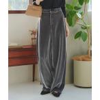 「KOBE LETTUCE」 カーゴパンツ - グレー レディース