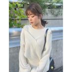 [FRAY I.D] вязаный ансамбль FREE белый женский 