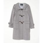 [green label relaxing] полупальто "даффл коут" FREE серый женский 