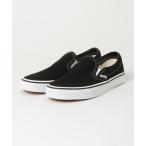 「VANS」 スリッポン 24.5cm ブラック レディース