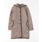 ショッピングラベンハム 「LAVENHAM」 キルティング中綿コート 6 ベージュ レディース