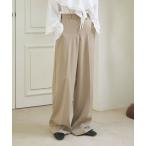 [UNE MANSION] слаксы - бежевый женский 