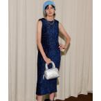 ショッピングニットワンピ 「MAISON SPECIAL」 ノースリーブワンピース FREE ブルー レディース