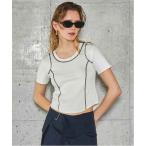 「MAISON SPECIAL」 半袖Tシャツ FREE ホワイト レディース
