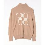 「COACH」 タートルネックニット X-SMALL ベージュ レディース