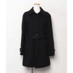 [TORNADO MART] пальто с отложным воротником M черный мужской 