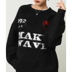 ニット セーター モヘアタッチ ゲー