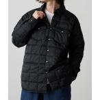 ショッピングタイ ダウンジャケット ダウン TAION/タイオン ベーシック パッカブル仕様 Wポケット 800FPダウンシャツ メンズ レディース