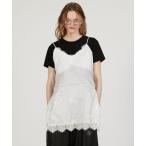 キャミソール レーススリップドレス