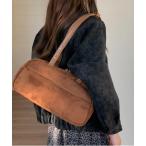 ショッピングスタッズ ショルダーバッグ バッグ フェイクスエードスタッズボストンバッグ レディース