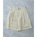 パンツ 高密度ツイル サンドウォッシュ ショートパンツ レディース