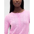 ショッピングルームウェア パジャマ ルームウェア ライトウェイト CashSoft カシミヤタッチ ポインテール ハート パジャマトップス レディース