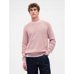 セーター ニット クラシック ラグラン クルーネックセーター メンズ