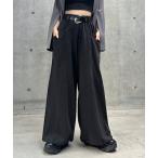スウェットパンツ ジャージ デカポウラケパンツ「4color・2size」 レディース