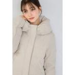 ショッピングダウンジャケット ダウンコート ダウンジャケット リボンカラーダウンロングコート レディース