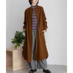 ワンピース ベルト付きコーデュロイワンピース