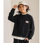 ショッピングcoca トレーナー  キッズ ネームポケットスウェットトップス キッズ 子供服 男の子