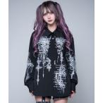 ブラウス シャツ 「REFLEM/レフレム」ネクタイ付きプリントシャツ レディース メンズ
