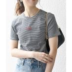 「PETIT BATEAU」 半袖Tシャツ ONE SIZE ダークブルー レディース