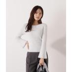 ショッピングドレッシング ニット セーター ラメフェザーボートネックニット / 1216170001 レディース