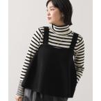 キャミソール グログランニットキャミ