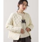 コート アウター ベロアキルトクルージャケット レディース