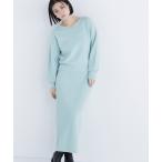 ショッピングセットアップ ワンピース Ｖネックフォルムニットセットアップ