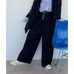 [niko and...] слаксы MEDIUM темно-синий женский 