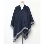 [URBAN RESEARCH] пончо FREE темно-синий женский 