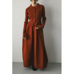 ショッピングニットワンピース 「STYLEMIXER」 ニットワンピース SMALL オレンジ レディース